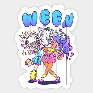 Blue Balloon Sticker